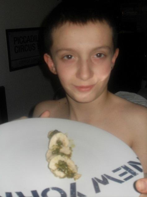 Roule de dinde a la saveur d italie