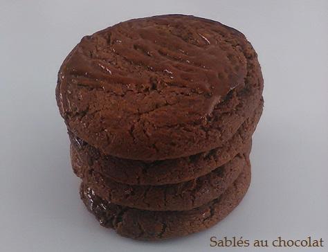 Sables au chocolat