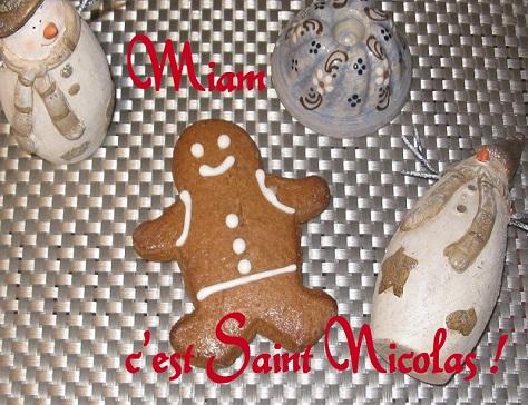 Saint nicolas en pain d epices