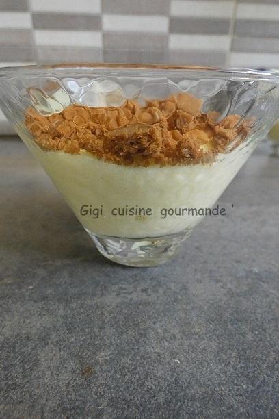 Semoule a la fleur d oranger et speculoos