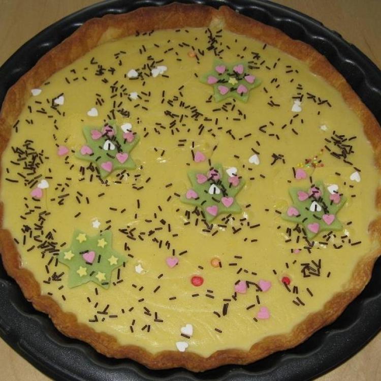 Tarte au chocolat blanc version 2 
