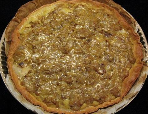 Tarte aux st jacques et endives