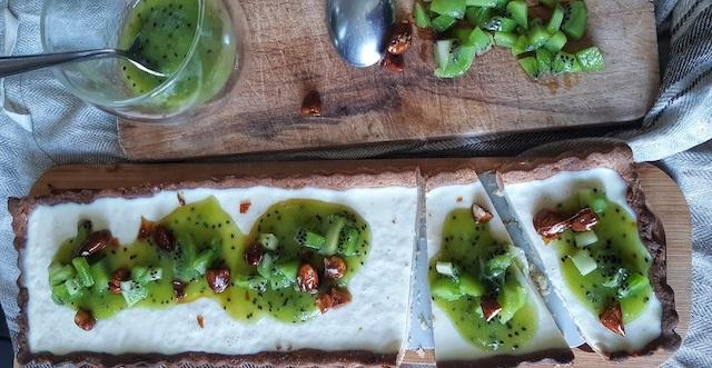 Recette de Tarte au Kiwi - Nosrecettesfaciles.com
