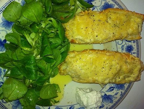 Tartines gourmandes de brandade de morue