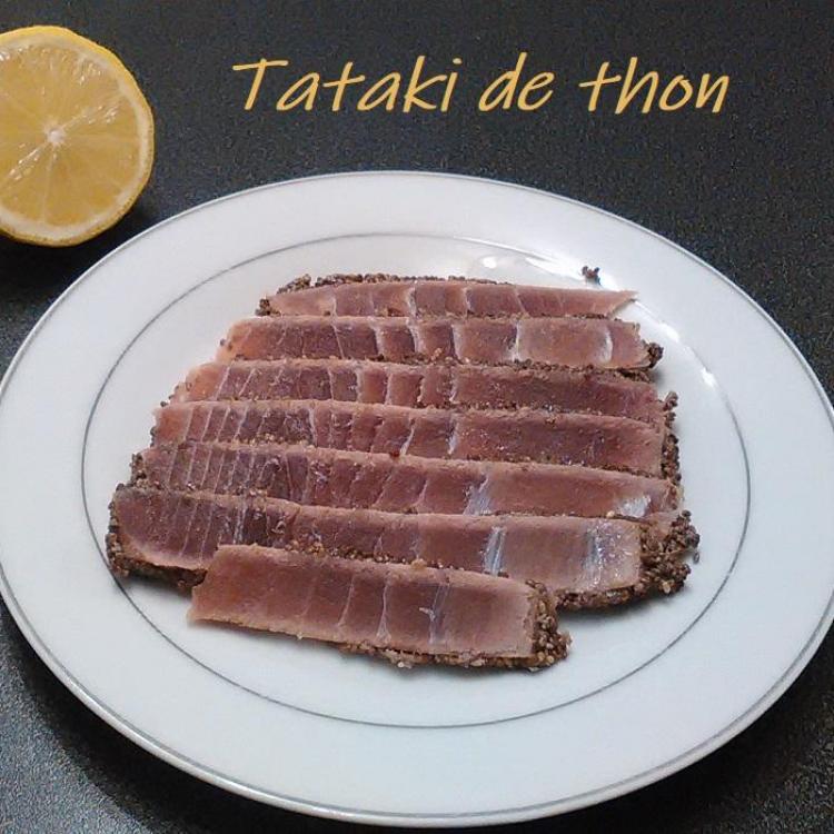 Tataki de thon