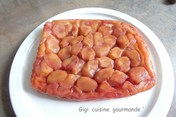 Tatin de peches au cake factory