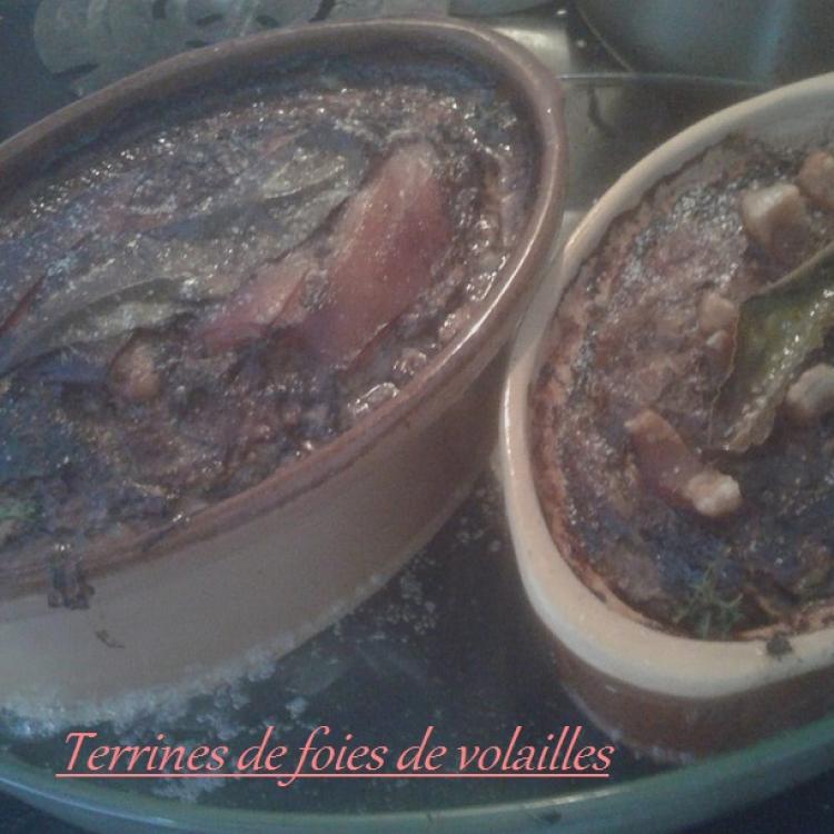 Terrine de foies de volailles