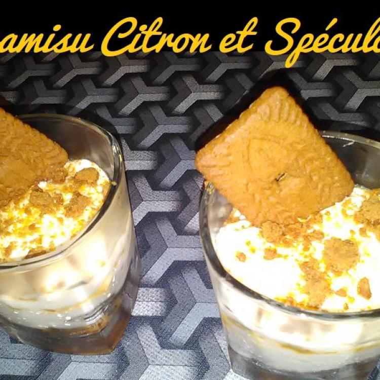 Tiramisu citron et speculoos