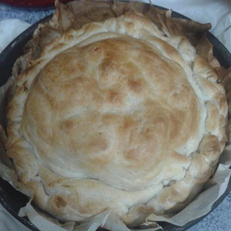 Tourte aux pommes et amandes facon vivi
