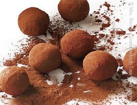 Truffes au chocolat