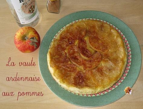 Vaute ardennaise aux pommes