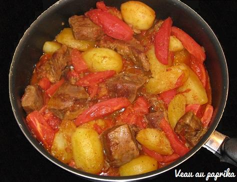 Veau au paprika