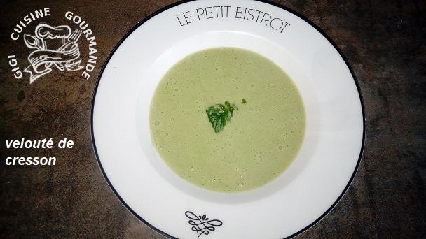 Veloute de cresson au thermomix